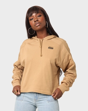 Adidas Women's Hoodie Tan Outdoor Use suitable for winter sports