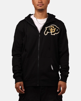 Pro Standard Colorado Buffaloes Classics Full Zip Hoodie Black Urban Motion Heat Regulating Technology