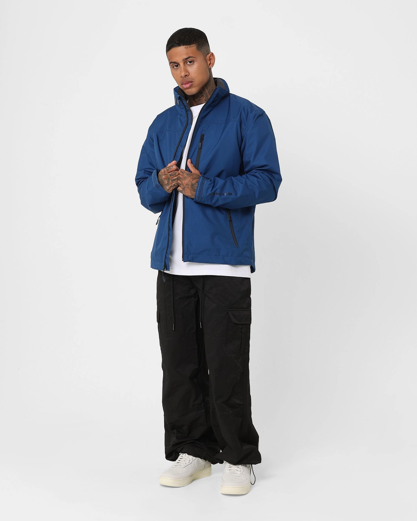 hat polka dotted Helly Hansen Crew Midlayer Jacket Deep Fjord