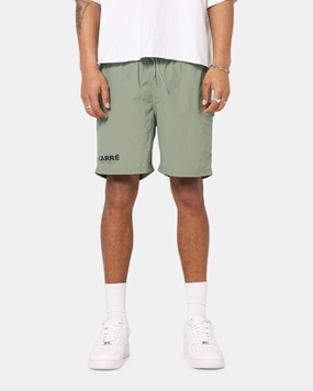 No Slip Grip Carre Motion Beach Shorts Khaki