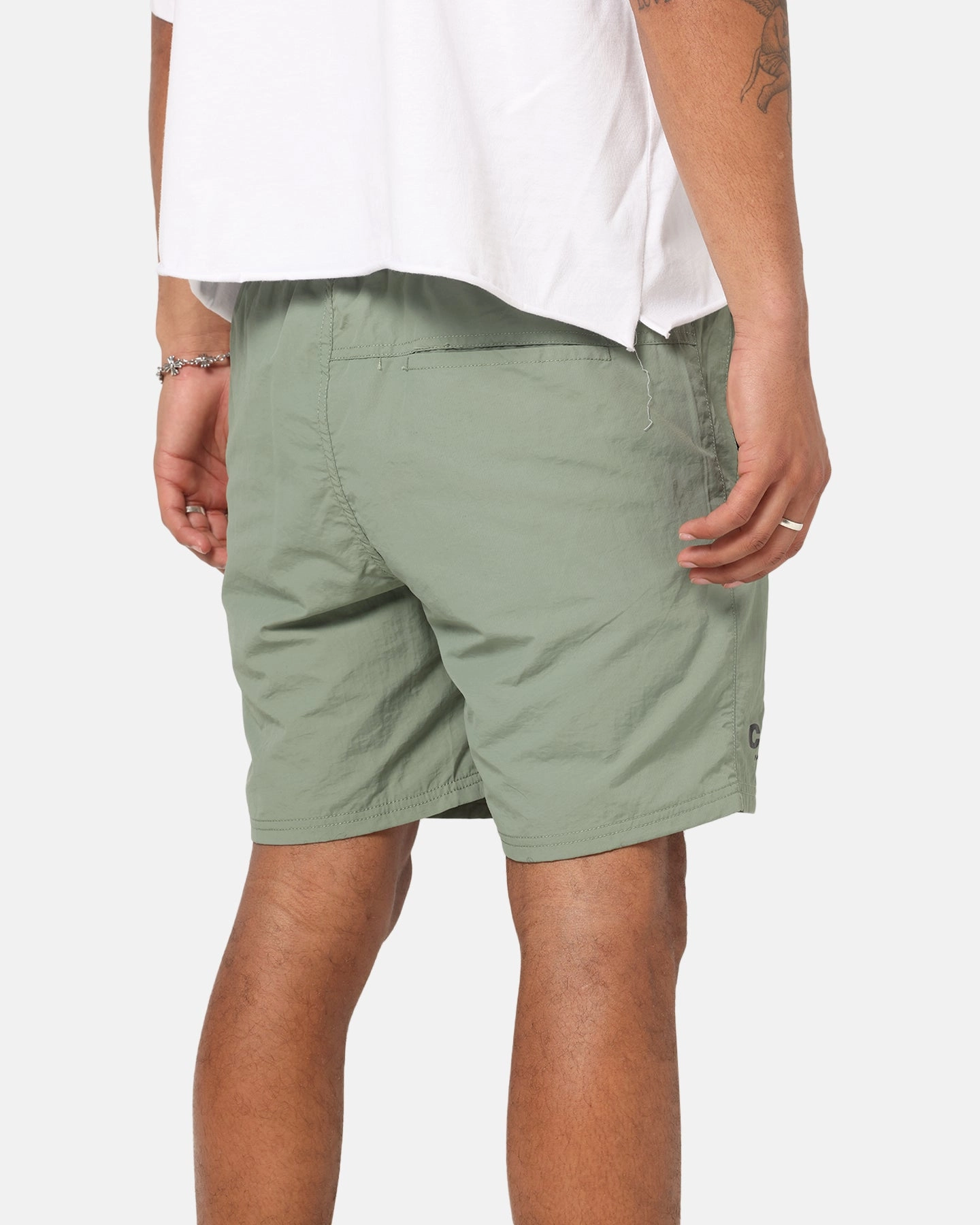Glide On Waist System Carre Motion Beach Shorts Khaki