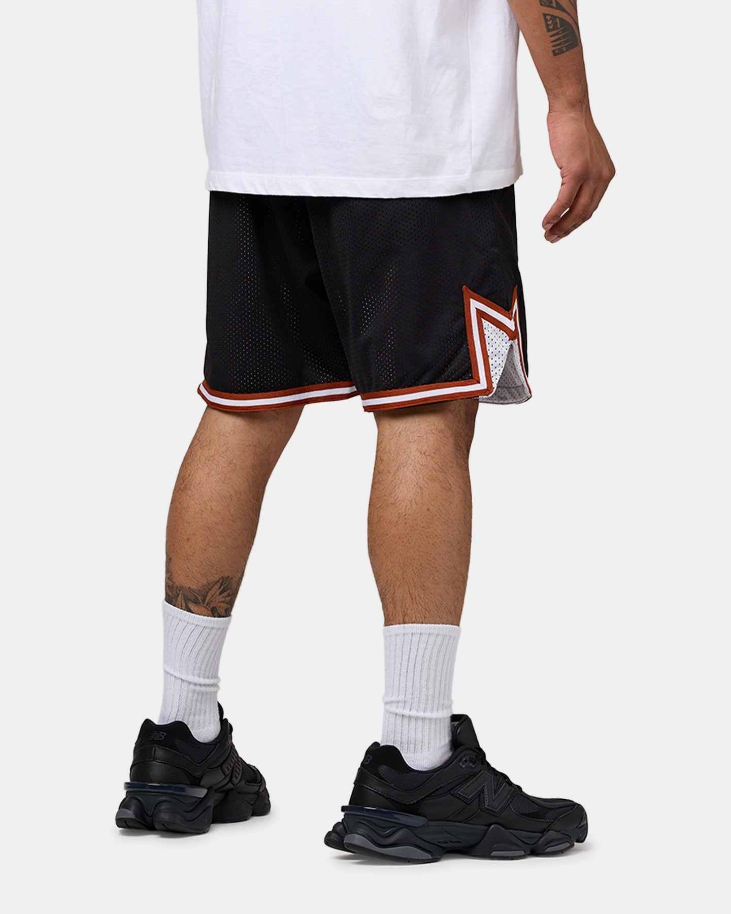 Market Dulldogs Mesh Shorts Black Cold Weather Gear Durable Construction
