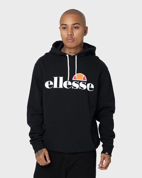 Ellesse SL Gottero Hoodie Black Lightweight Comfort Heat Reflective Tech