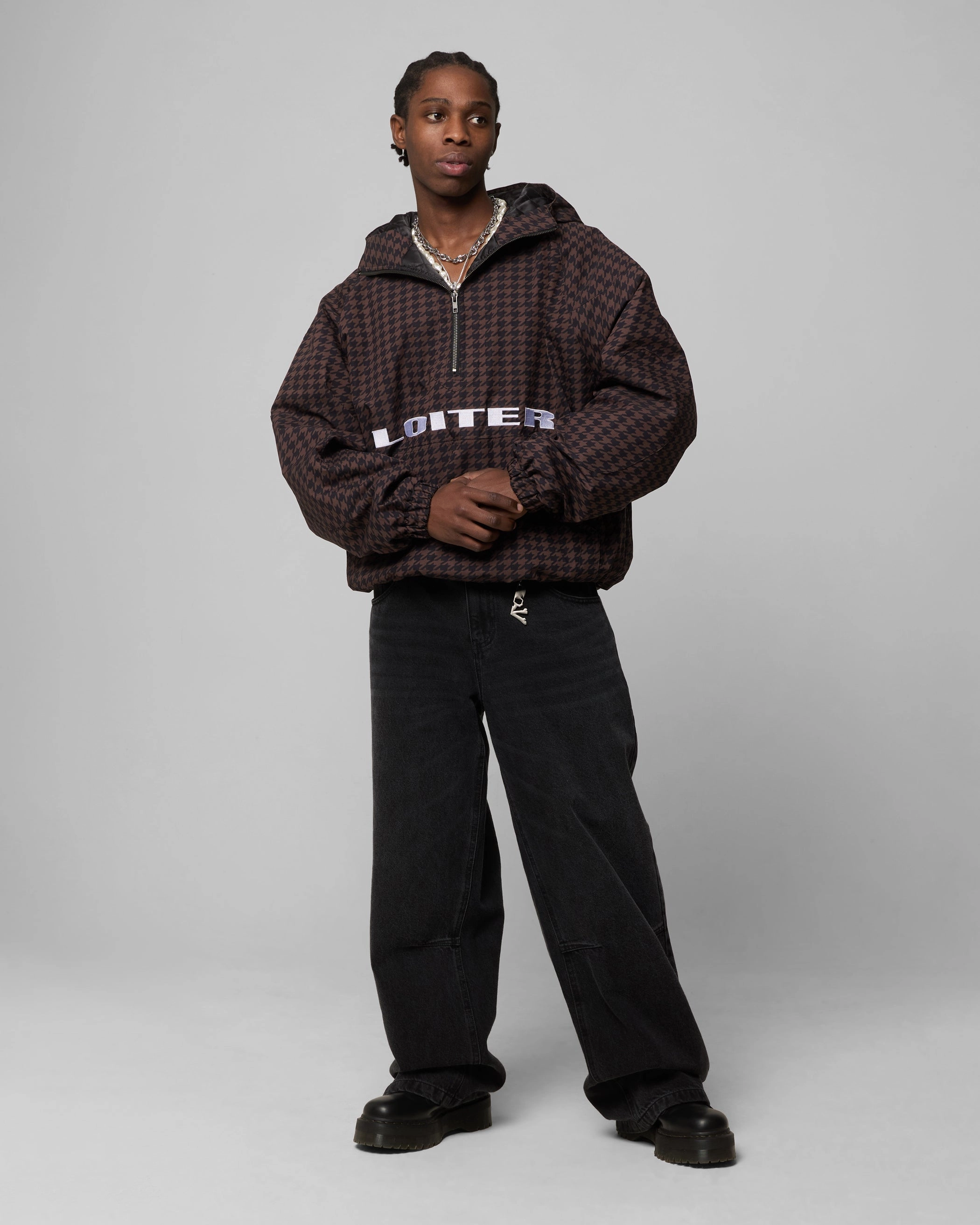 Loiter Tailgate Jacket Brown/Black Mountain
