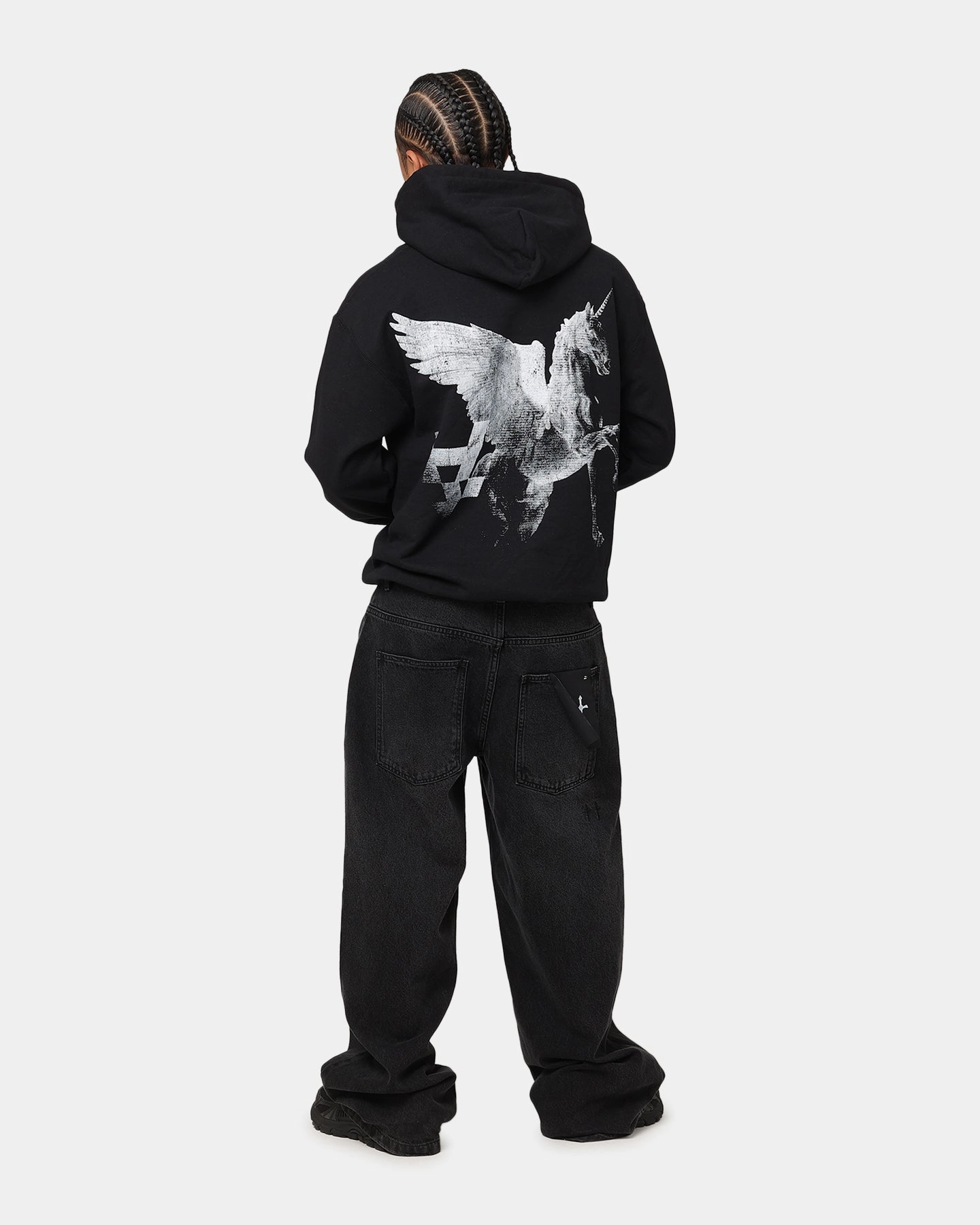 The Anti Order Pegasus Lost Hoodie Black Breathable fabric Target