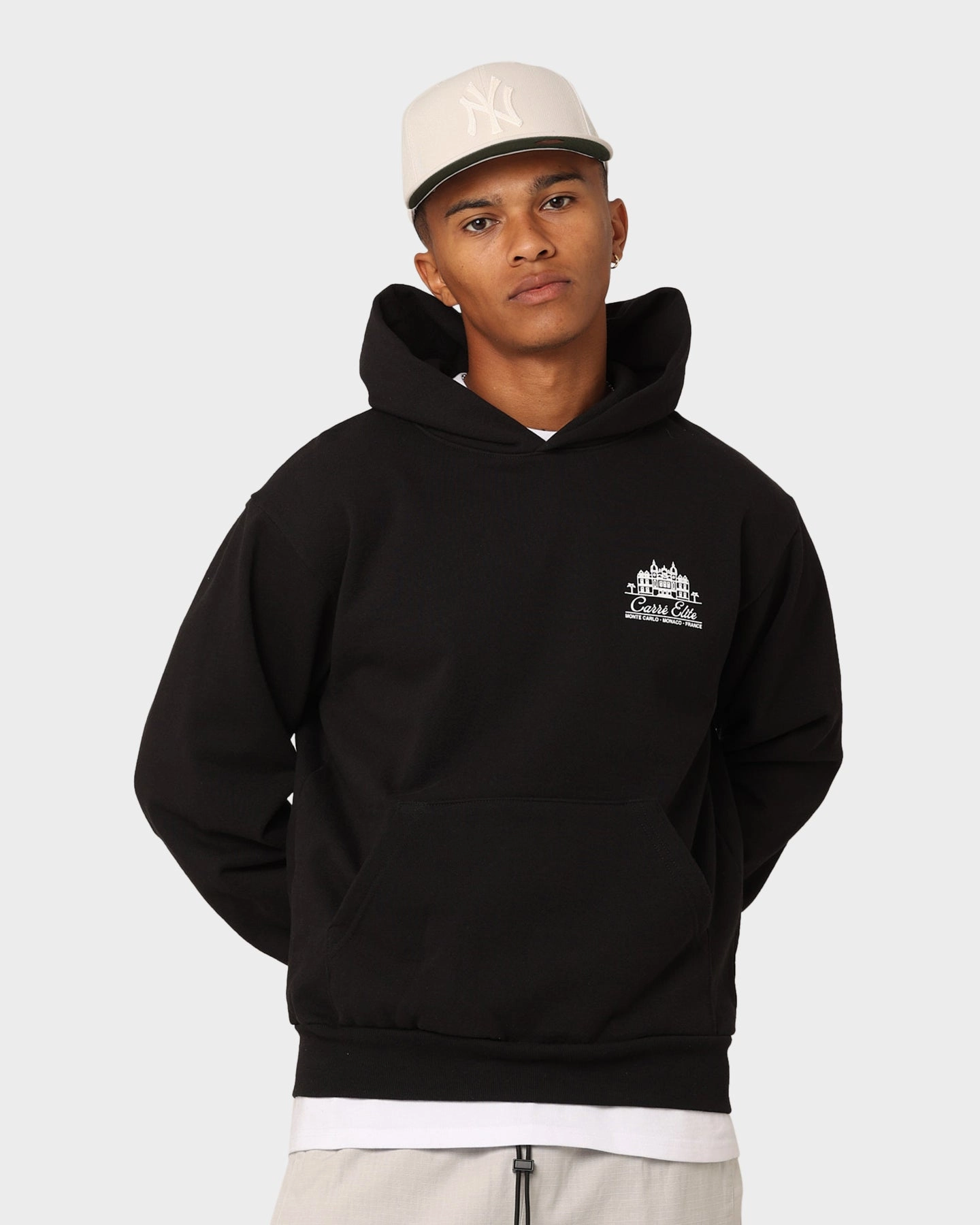 Versatile Layering popular in Asia Carr?? Elite USA Hoodie Black