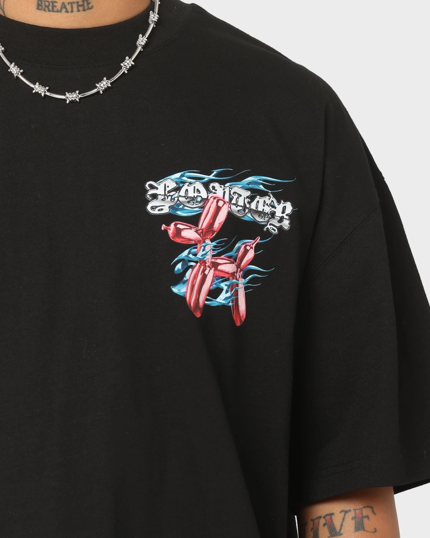Loiter Chroma T-Shirt Black Cozy Vibe