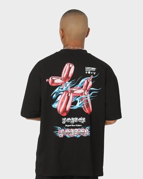 Classic Comfort Style Loiter Chroma T-Shirt Black