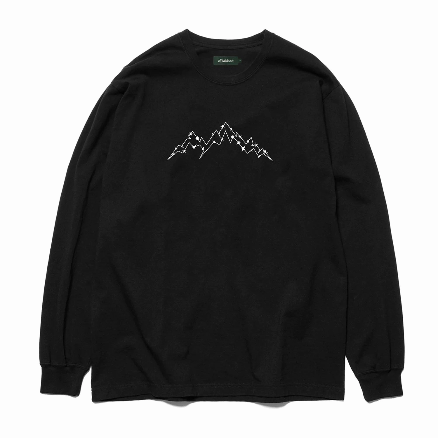 Afield Out Constellation L/S T-Shirt 'Black' sports performance