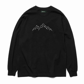 Slim Fit Cut Snag Resistant Surface Afield Out Constellation L/S T-Shirt 'Black'