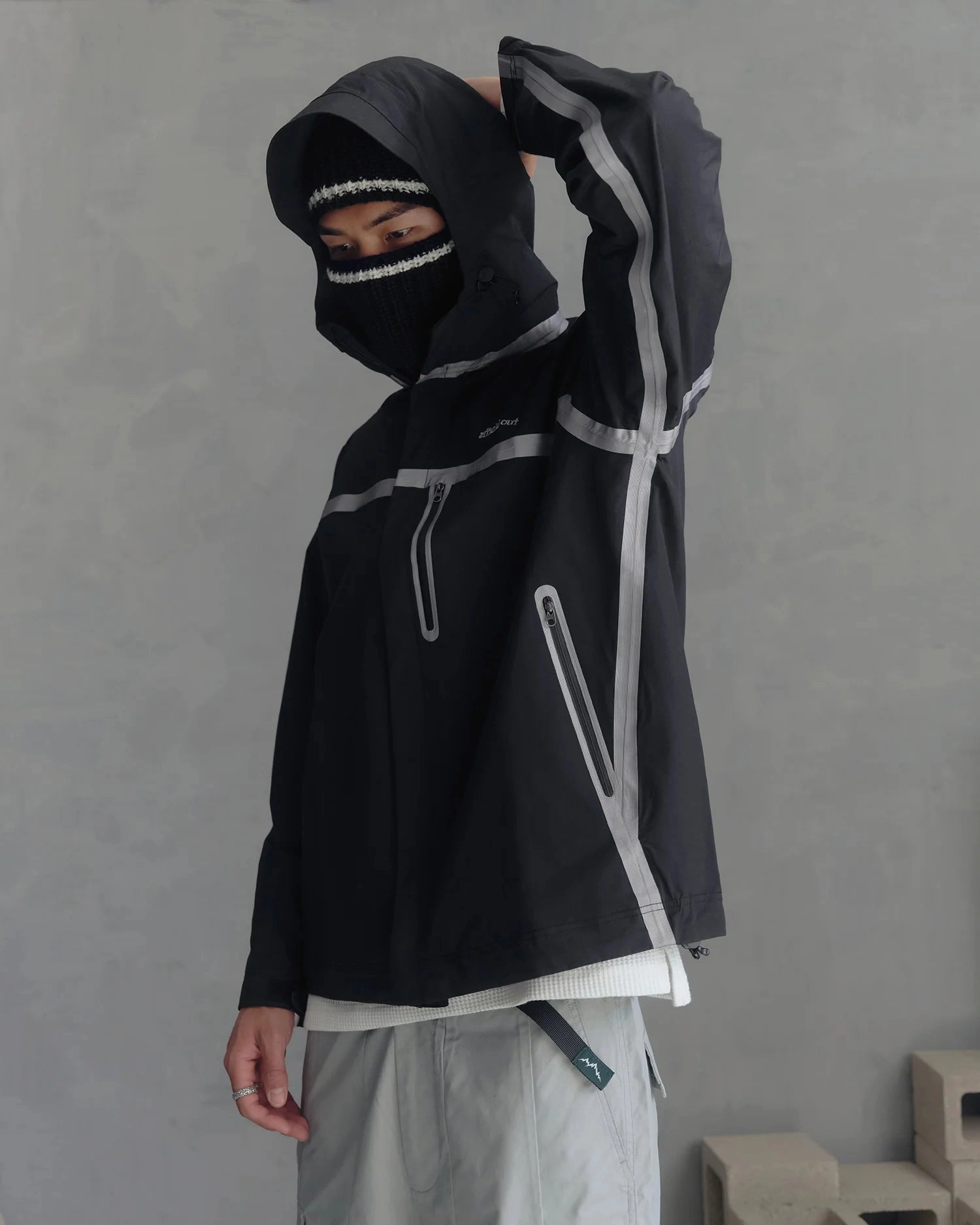 MoistureWickingLining Afield Out Glacier Shell Jacket 'Black'