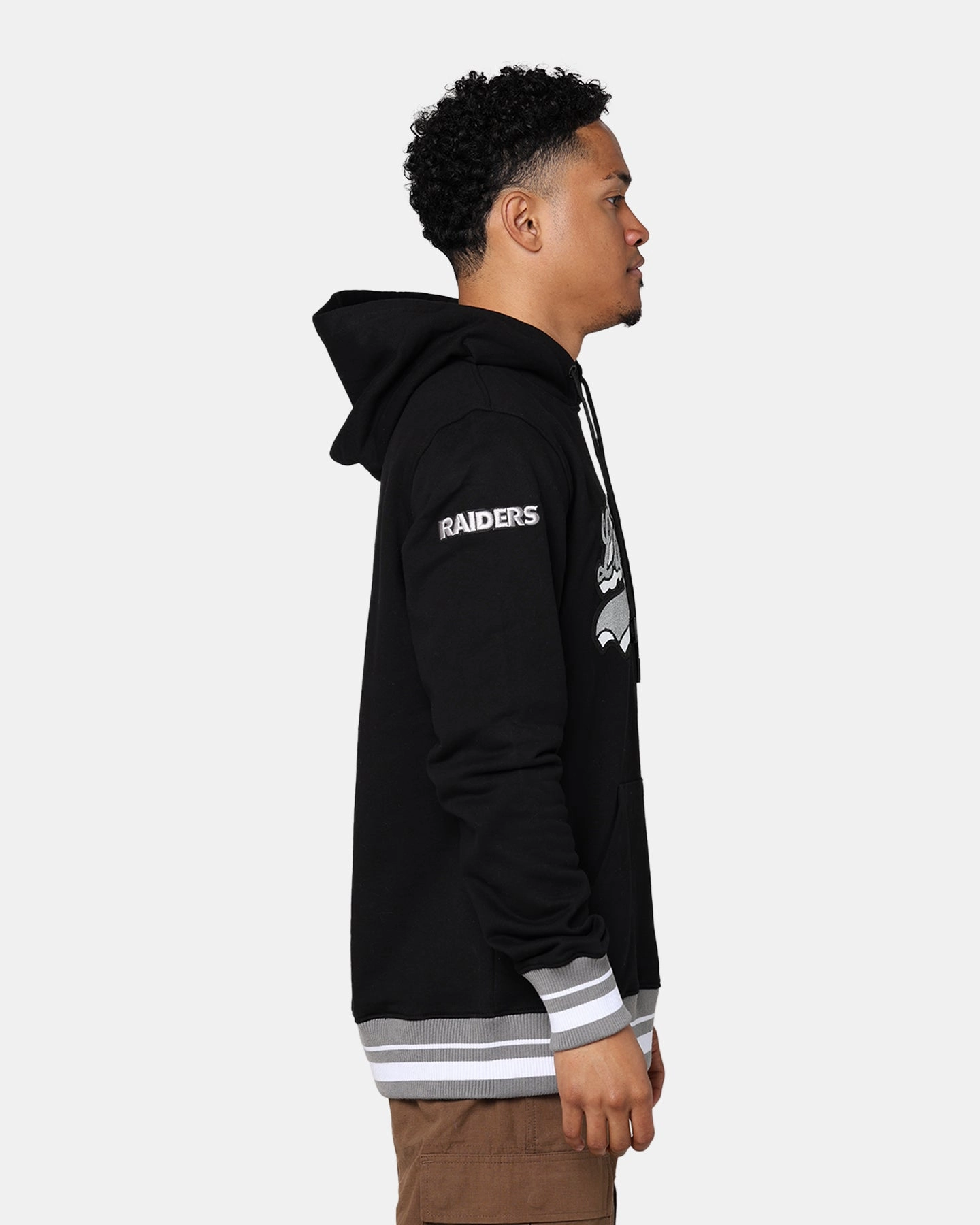 Prospect Memory Pro Standard Las Vegas Raiders Fleece Pullover Hoodie Black/Grey