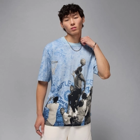 Flexible Shoulder Seams Air Jordan 85 Graphic T-Shirt ??Cirrus Blue'