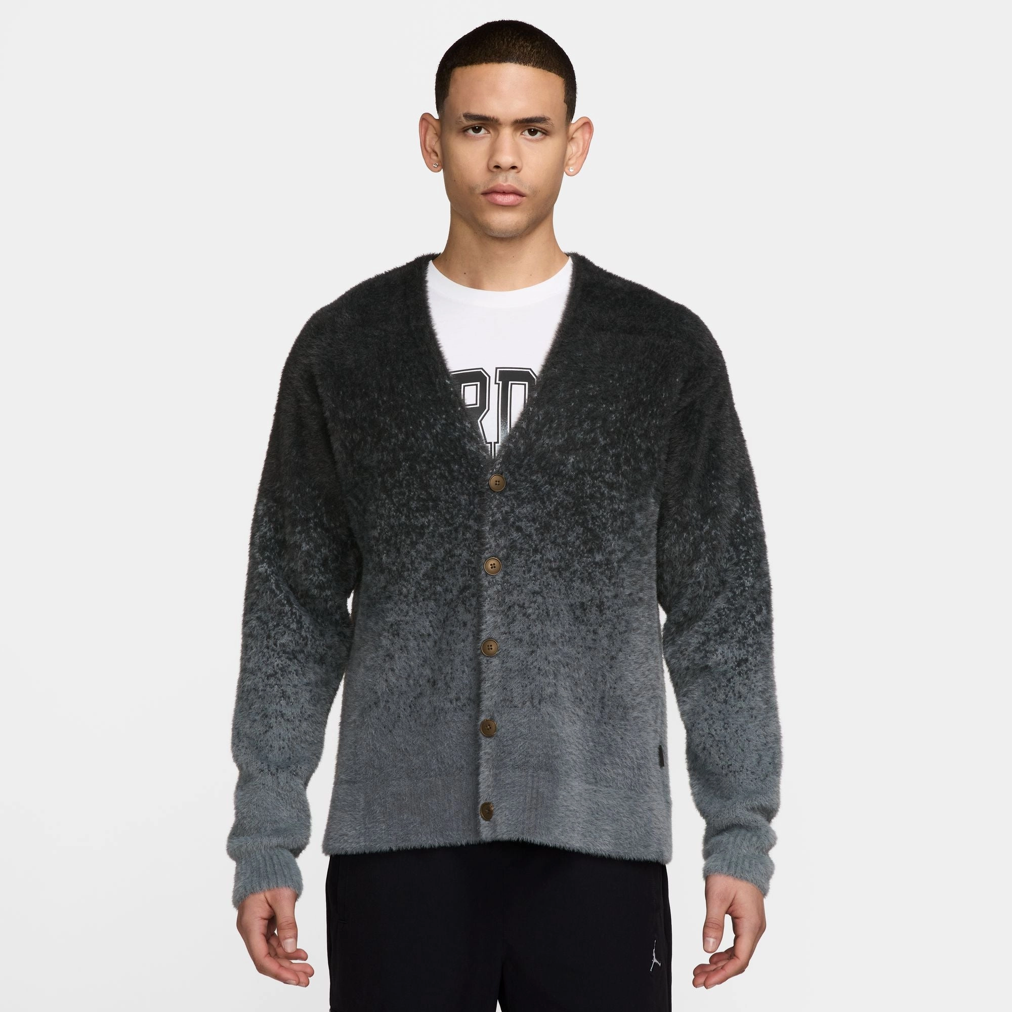 Air Jordan Cardigan 'Smoke Grey' product concert wearability