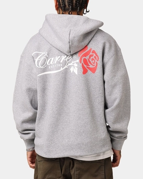 Carr?? Rara Full Zip Hoodie Grey Marle Trendy Accessory Magnetic Closure