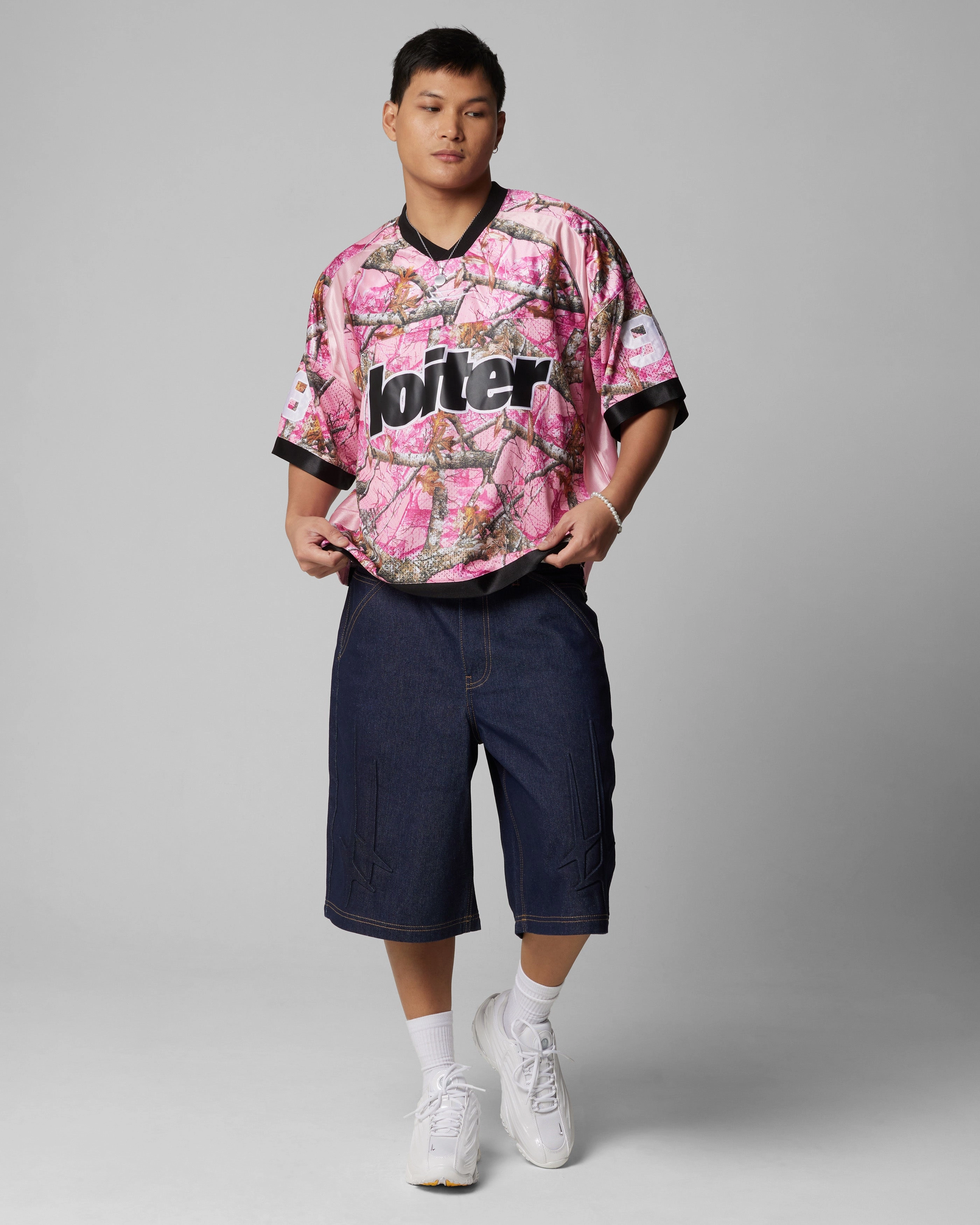 Loiter Training Jersey Pink Camo Layered Insulation System