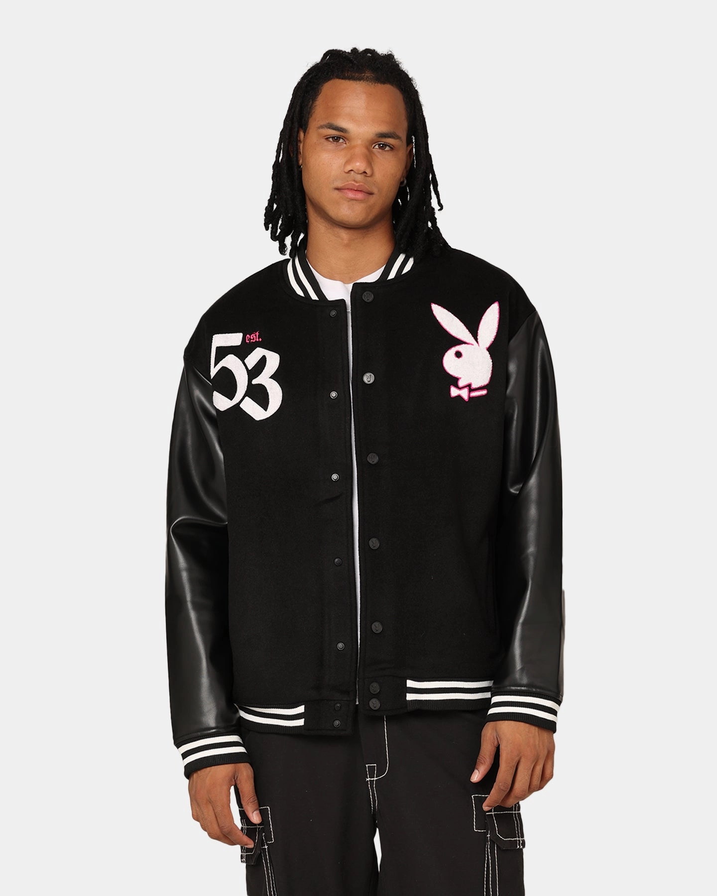 Infrastructure Quick Dry Technology Playboy Card Jacket Black