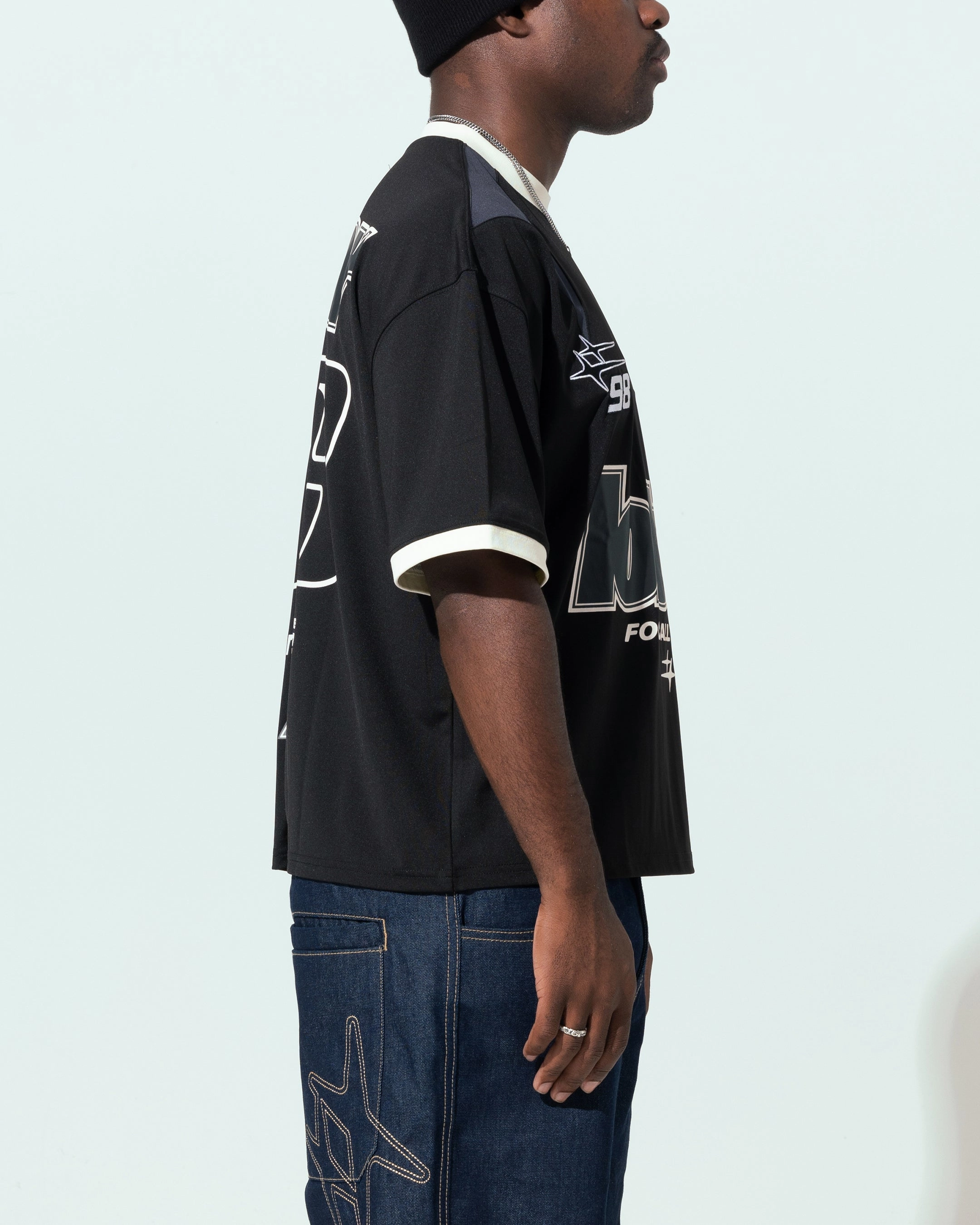 Comfortable and stylish Travel Trend Loiter Tournament Jersey Black