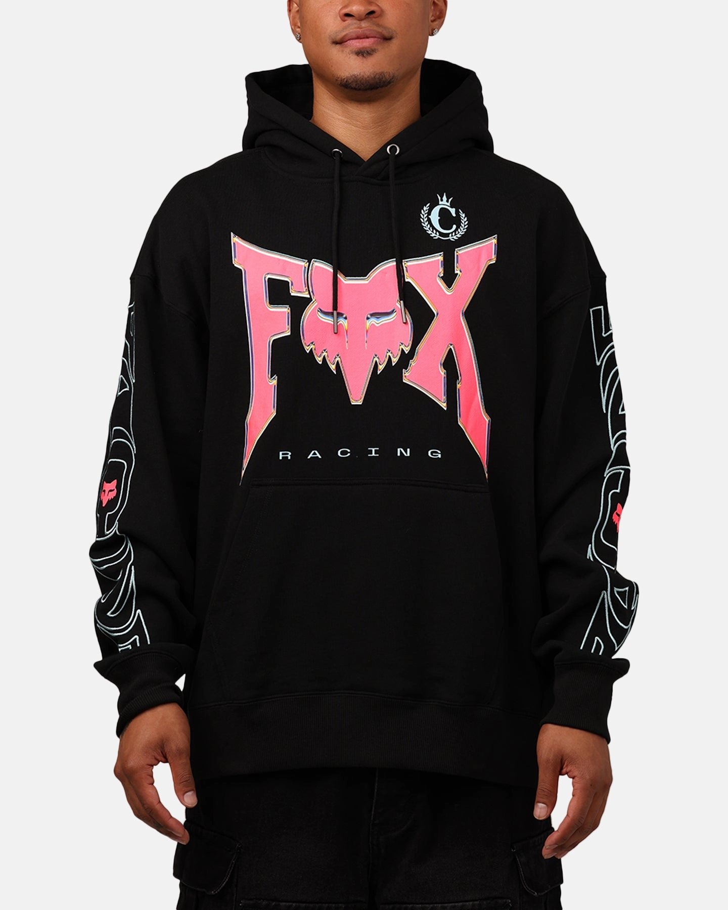 Fox Racing X Culture Kings Hoodie Black Christmas outfit