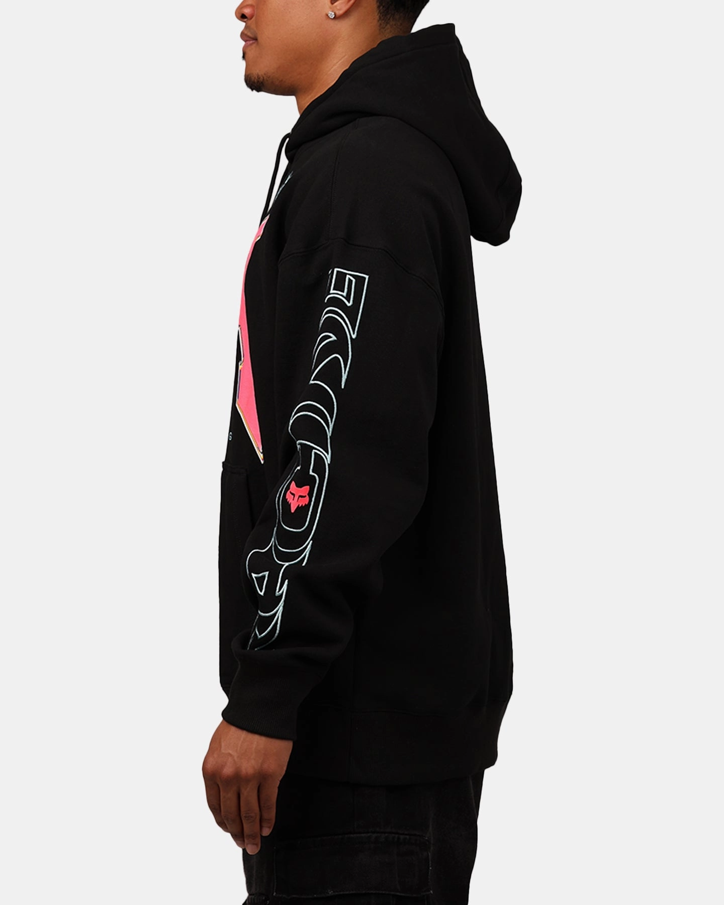 Fox Racing X Culture Kings Hoodie Black Outdoor Shield