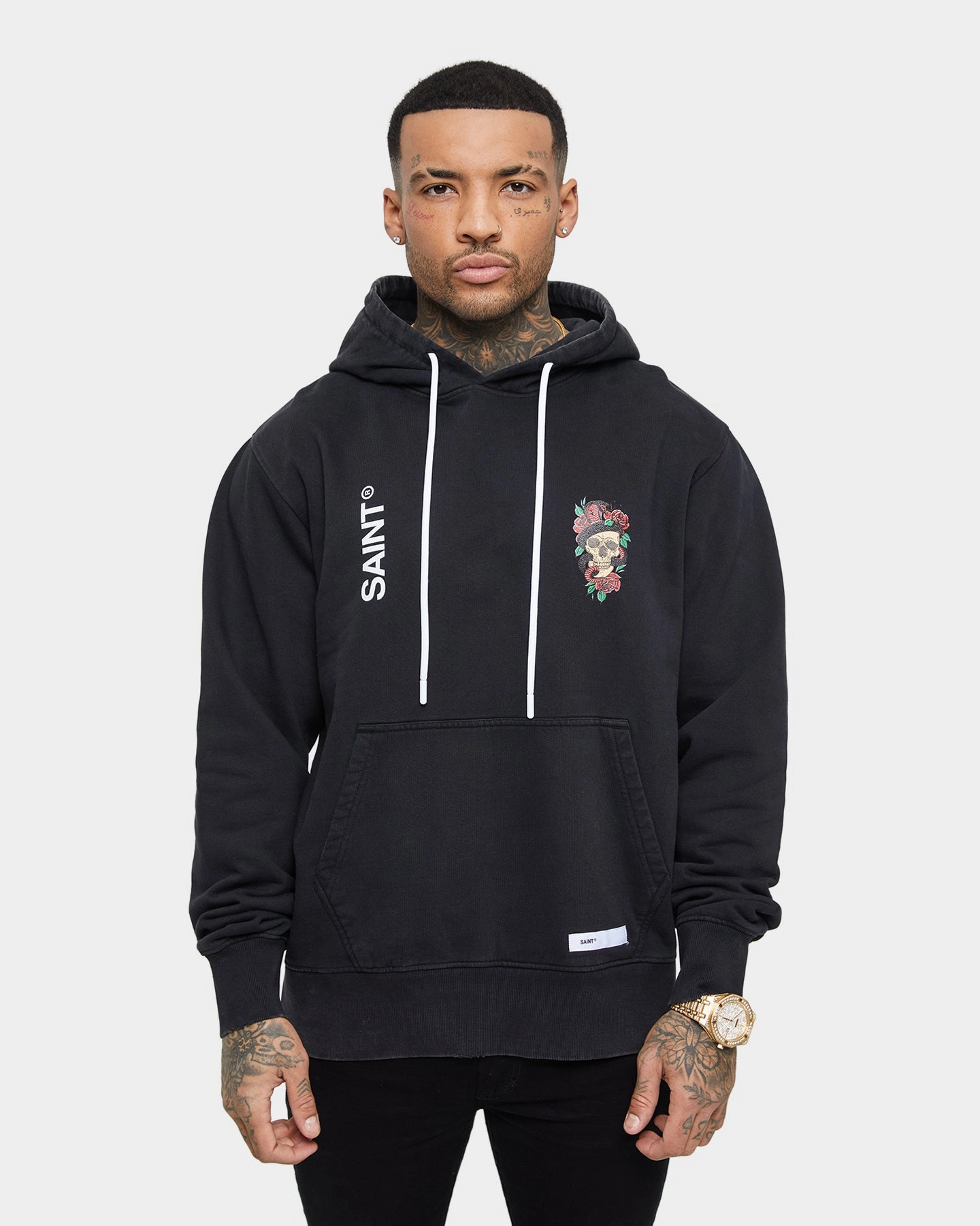Saint Morta Forbidden Vintage Hoodie Vintage Black Method High-Tech Jacket