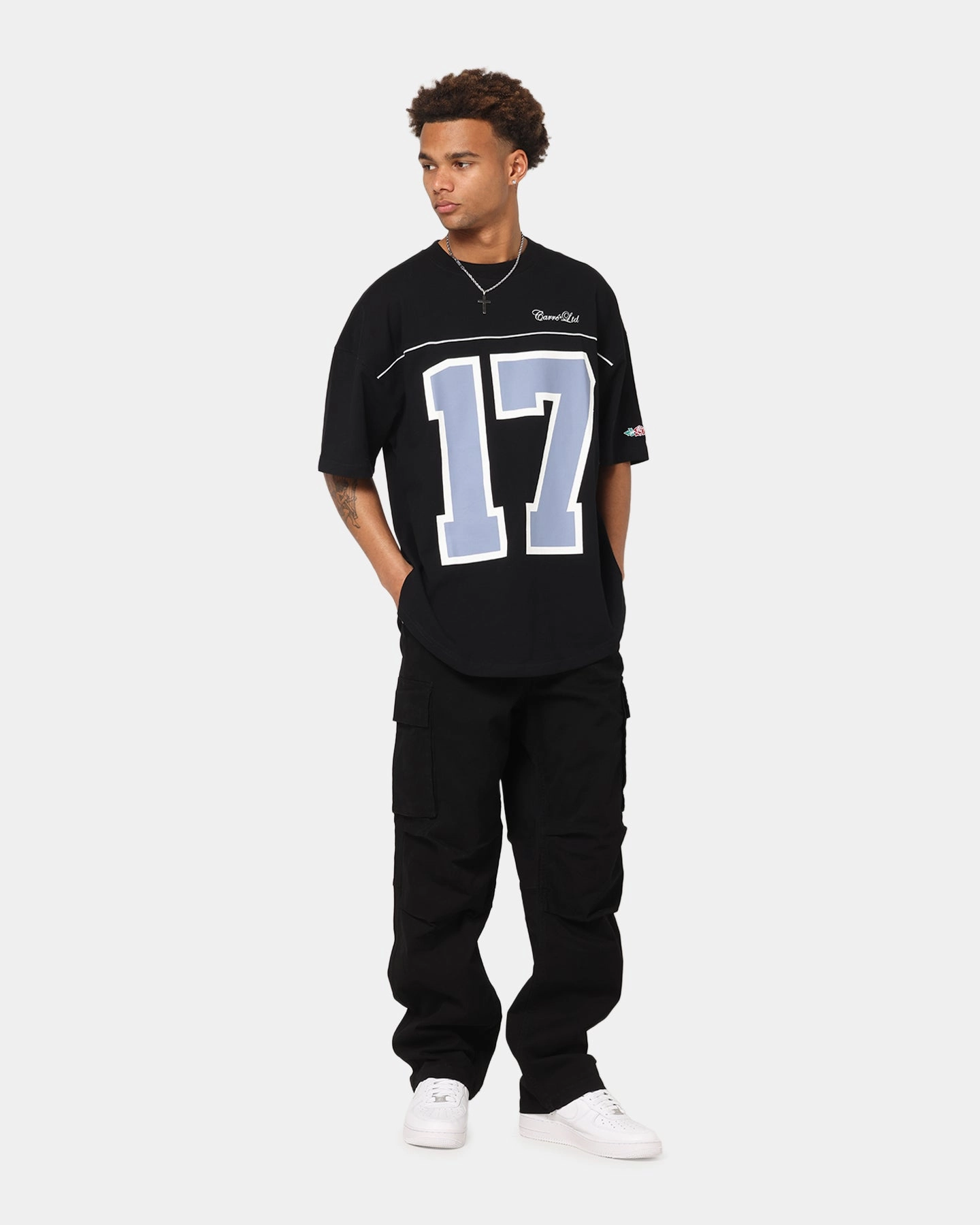 Carre Classic Cargo Pants Black Durable Design Breathable fabric
