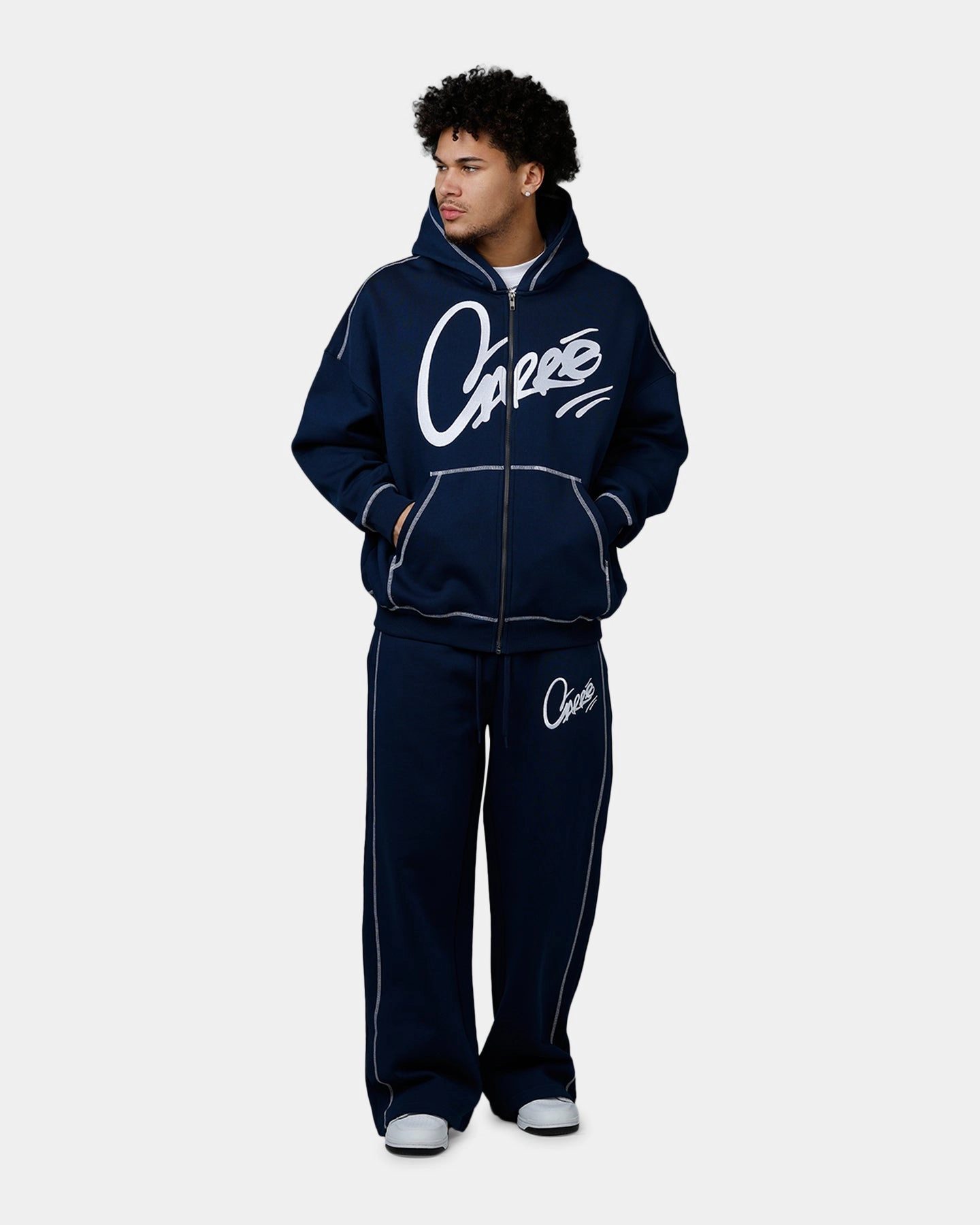 Valentine's look Era Carre Corrupt Hoodie Navy