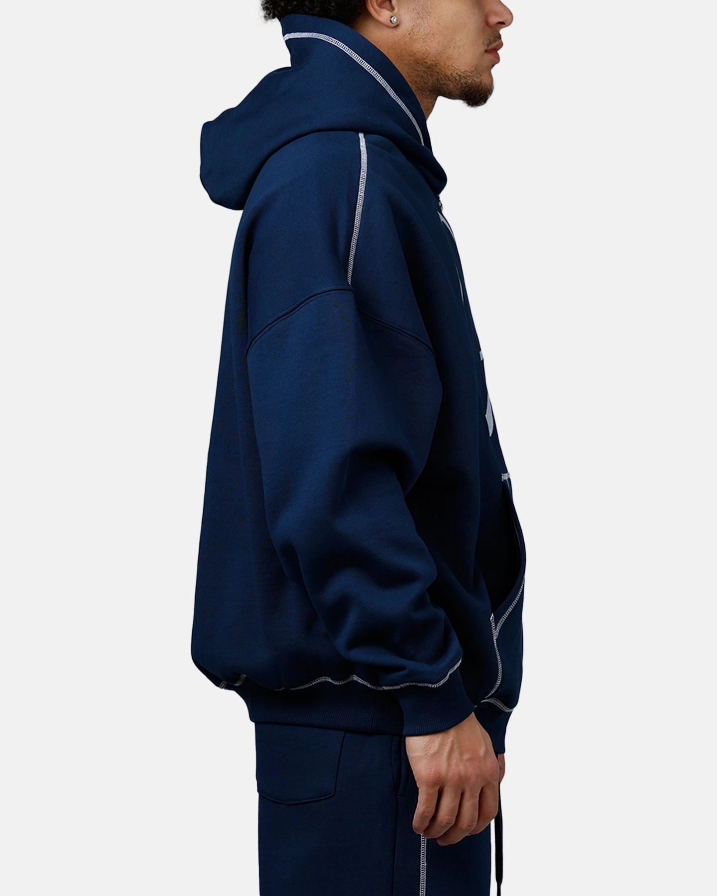 Recommendation Secure Storage Compartments Carre Corrupt Hoodie Navy