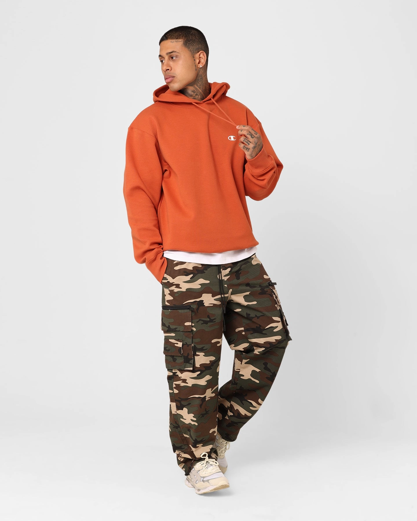 Hike Champion Rochester Base Hoodie Burnt Orange