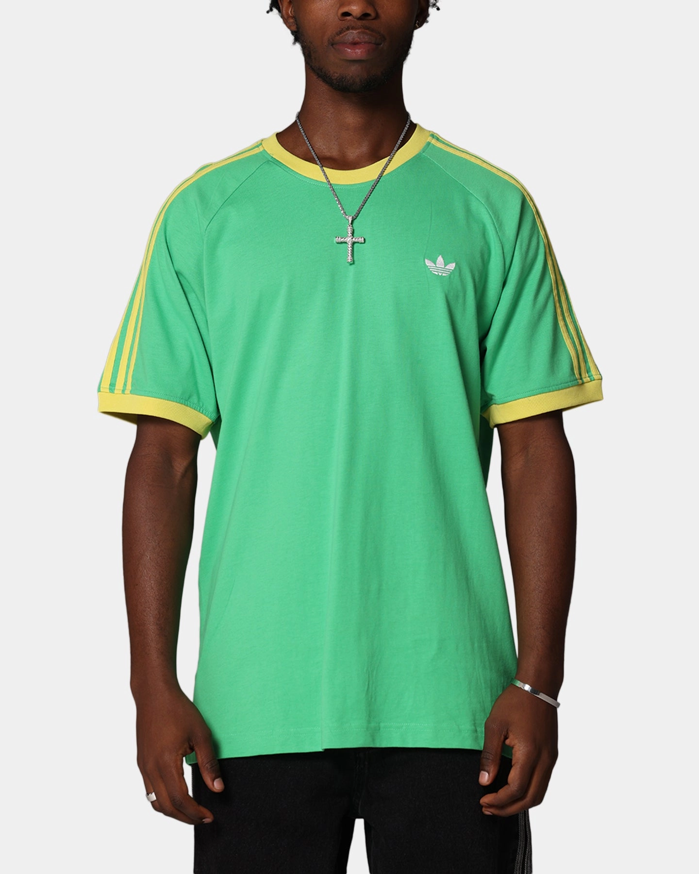 Relaxed Comfort Adidas Monogram Cali T-Shirt Green