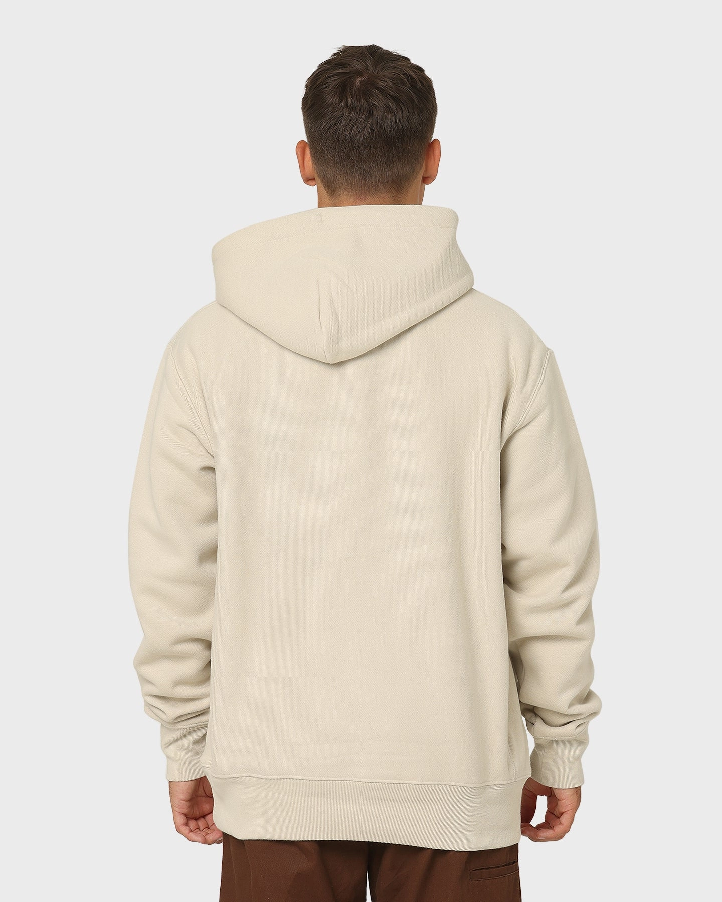 sunrise Declare Champion Reverse Weave Small C Hoodie Pebblestone