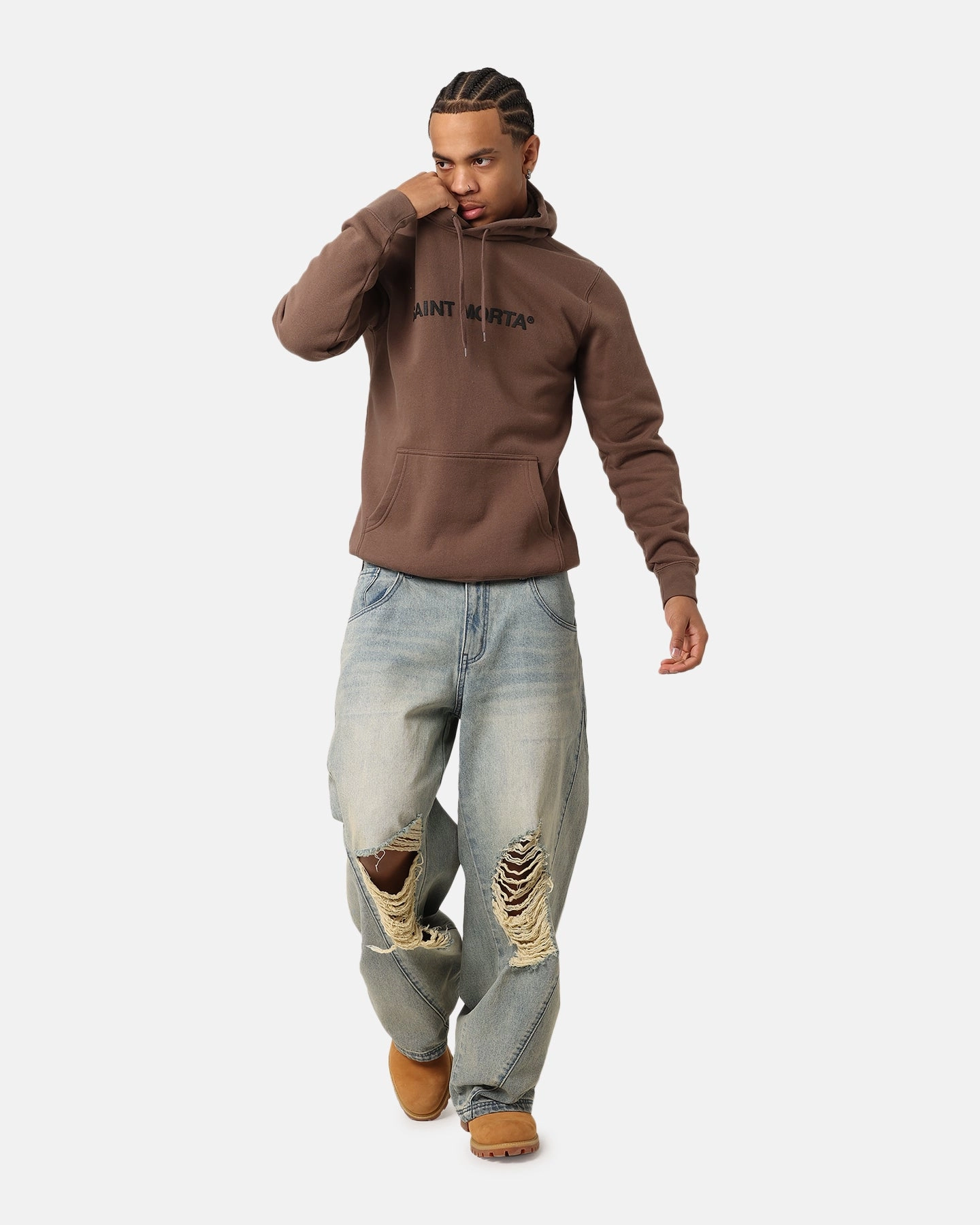 Sombrero Saint Morta Official Hoodie Walnut
