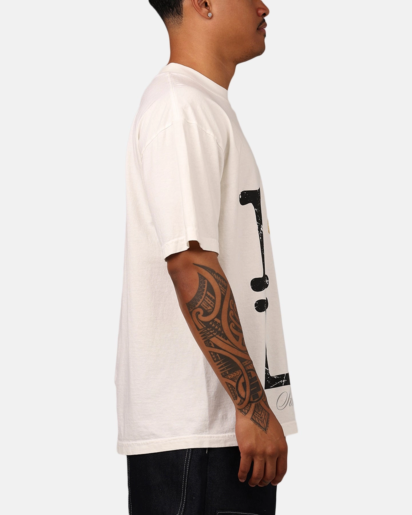 Sworn To Us I Love LV T-Shirt Eggshell Cozy Design