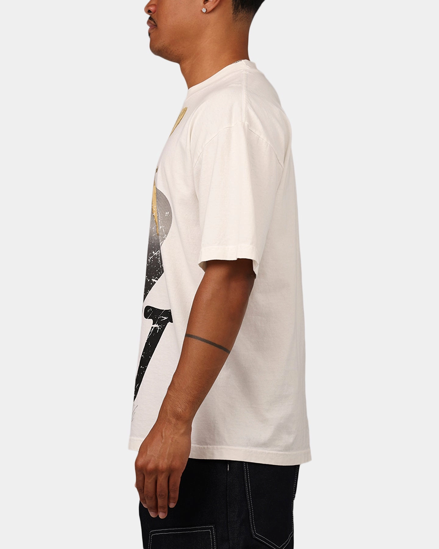 Sworn To Us I Love LV T-Shirt Eggshell Cool and casual Vegan