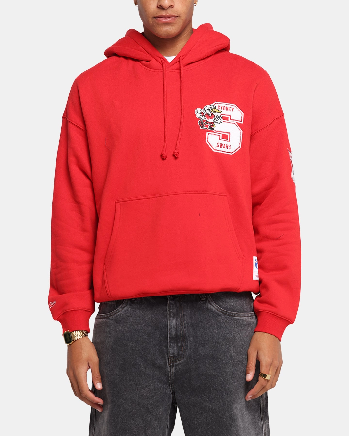 shopping spree Mitchell & Ness Sydney Swans Team Hoodie Red