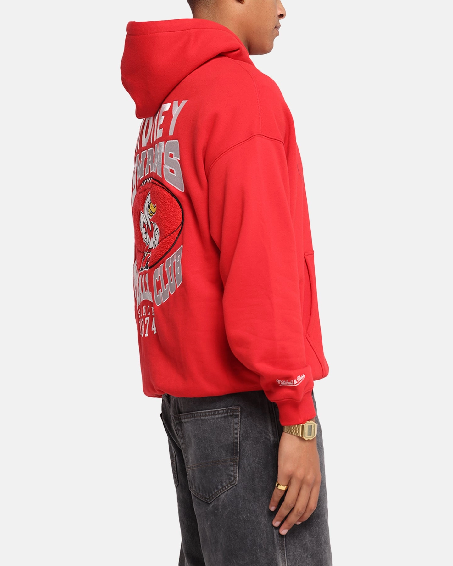 Mitchell & Ness Sydney Swans Team Hoodie Red Preppy