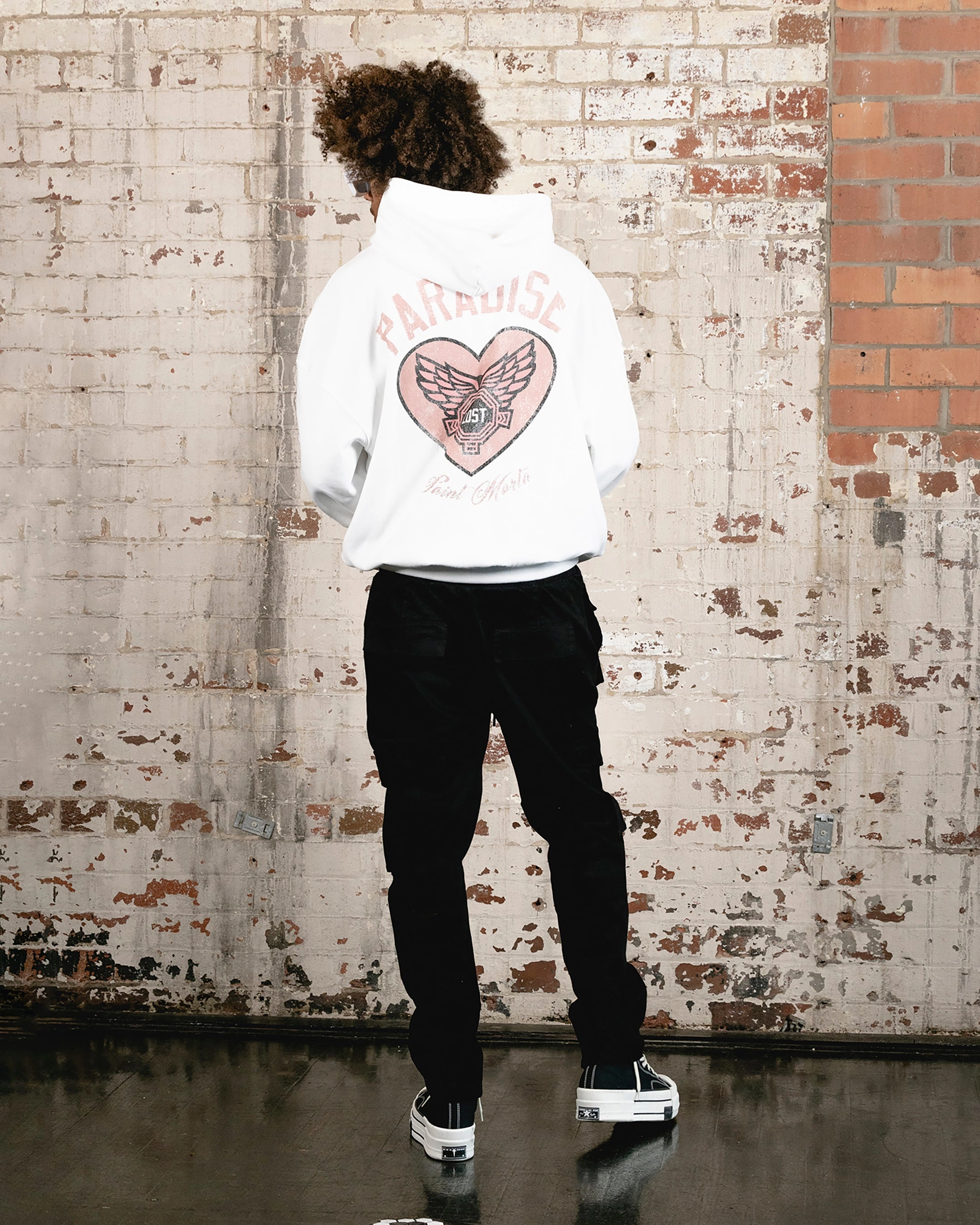 Saint Morta Paradise Lost Hoodie White TearResistant Ripstop Nylon Versatile Layering Piece