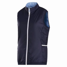 All Purpose Outerwear FootJoy Insulated Reversible Golf Vest Navy - FA23 Women