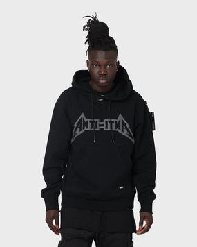 anti static The Anti Order Heavy Metal Premium Hoodie Black/Grey