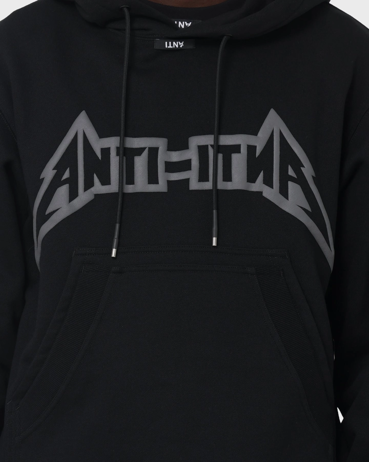 The Anti Order Heavy Metal Premium Hoodie Black/Grey Shampoo
