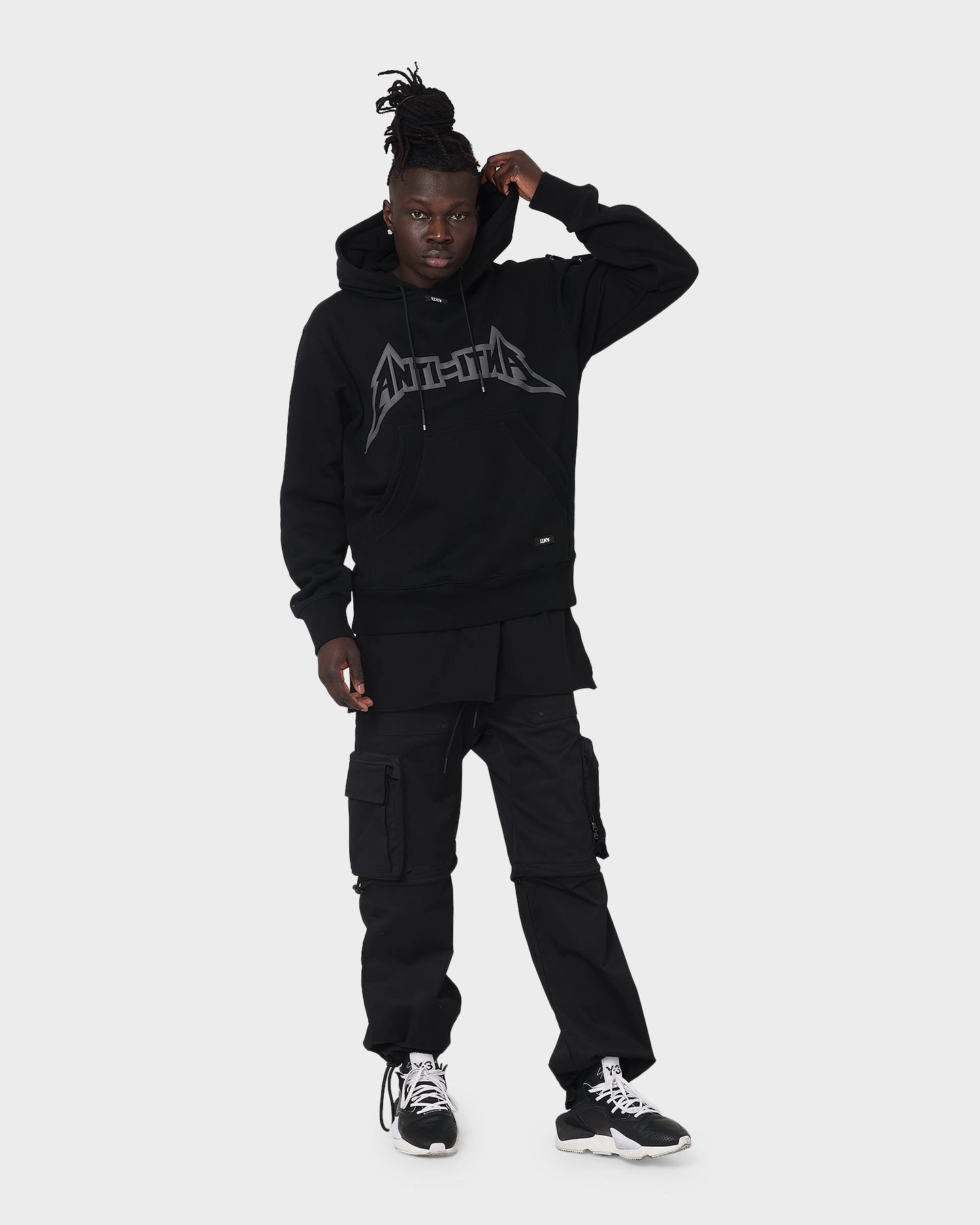 The Anti Order Heavy Metal Premium Hoodie Black/Grey Flexible Design Prom