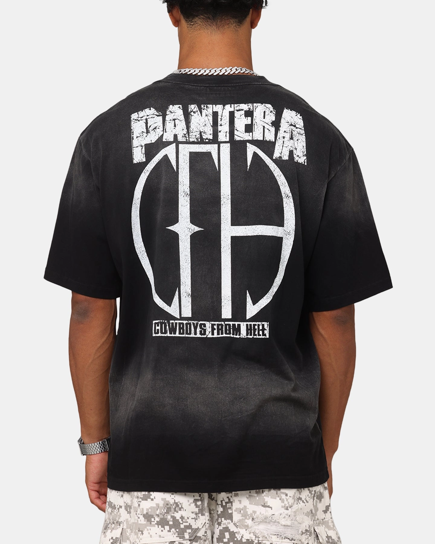 FunctionalPockets Pantera F#cking Hostile Vintage T-Shirt Washed Black