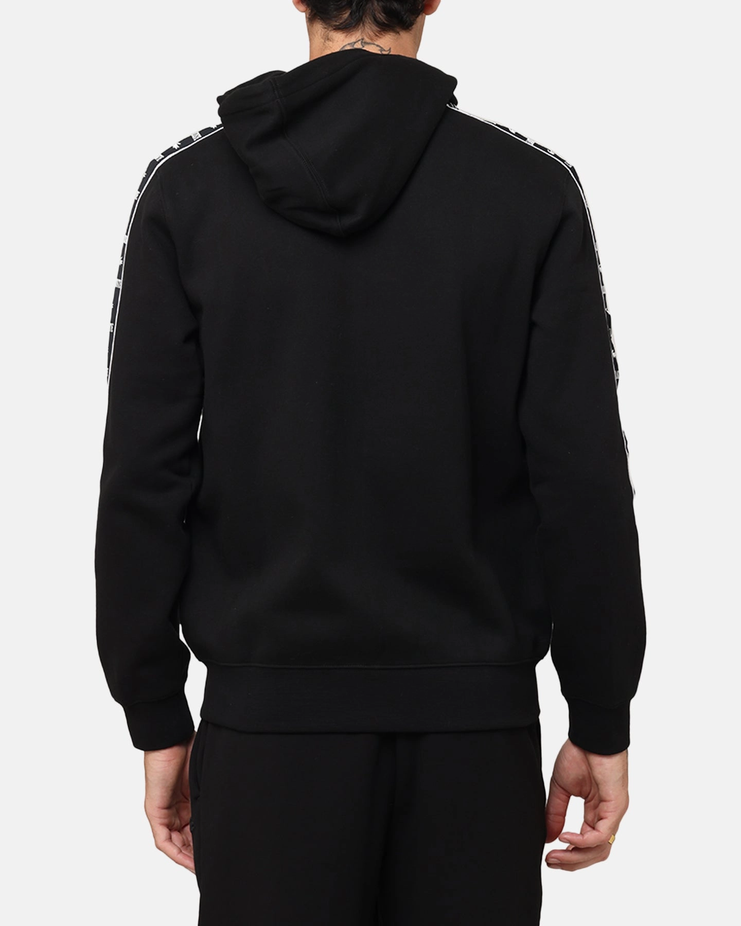 Ergonomic Tailoring Formula Lacoste 23 Tape Hoodie Black