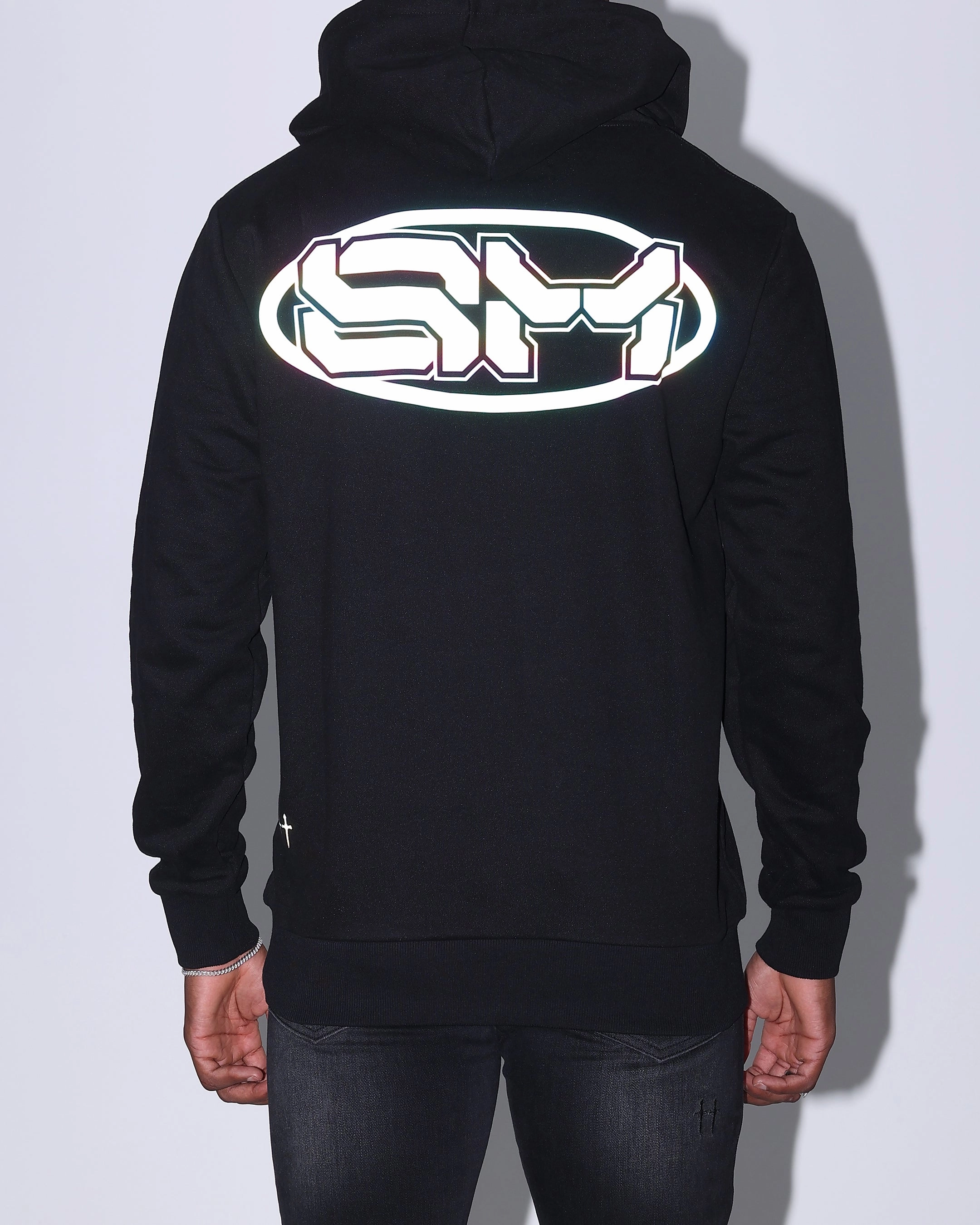 Saint Morta New Age Rage Motors Hoodie Black/3M Dull color
