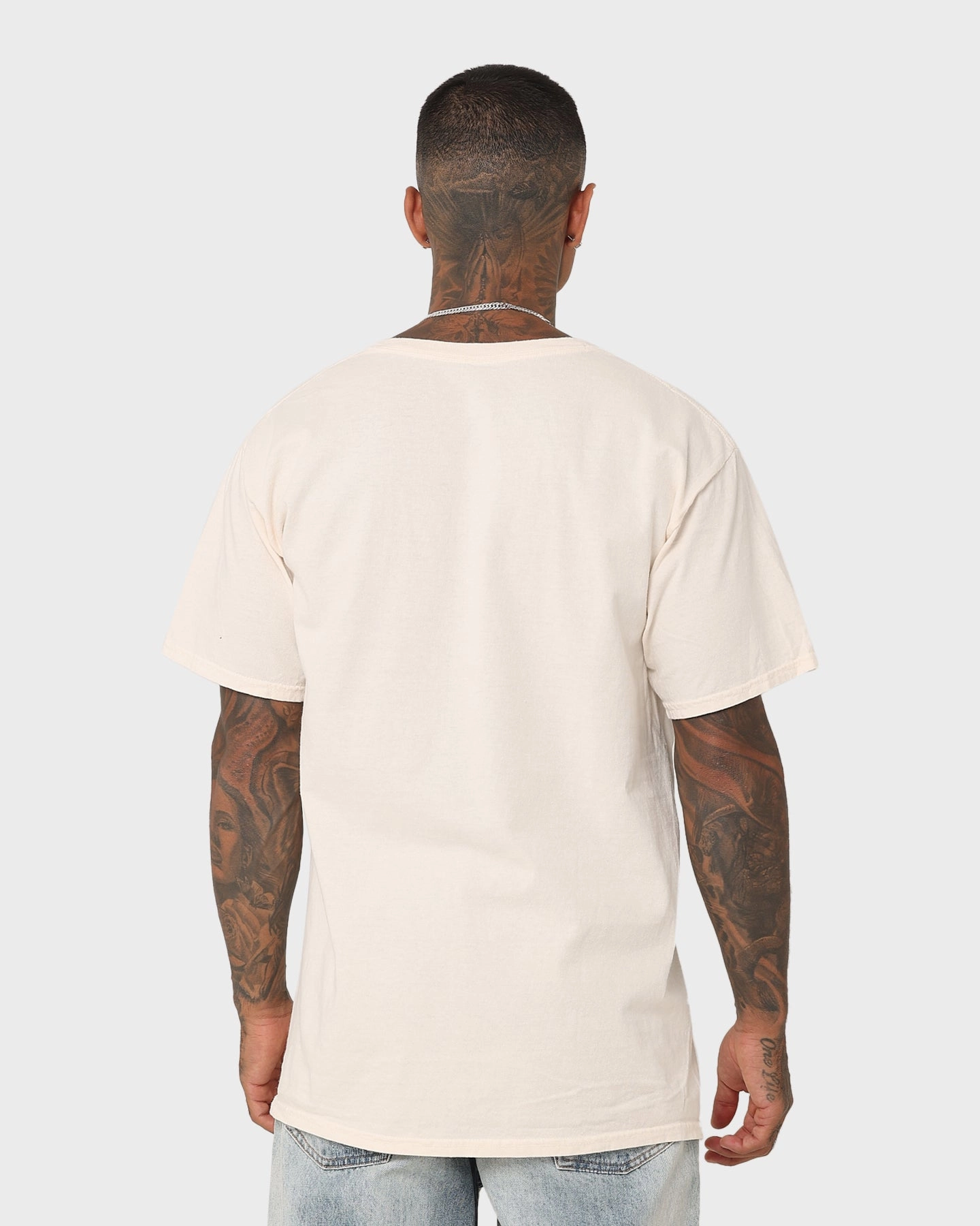 Friction Free Inner Lining Chill Fit American Thrift Arizona Desert Vintage T-Shirt Off White