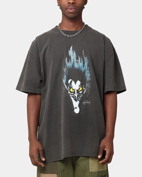 Abrasion Resistant Fabric American Thrift Disney Hercules Hades Heavy T-Shirt Black Wash