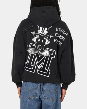 military training Tagless Design American Thrift Disney Mickey Prototype 001 Hoodie Black