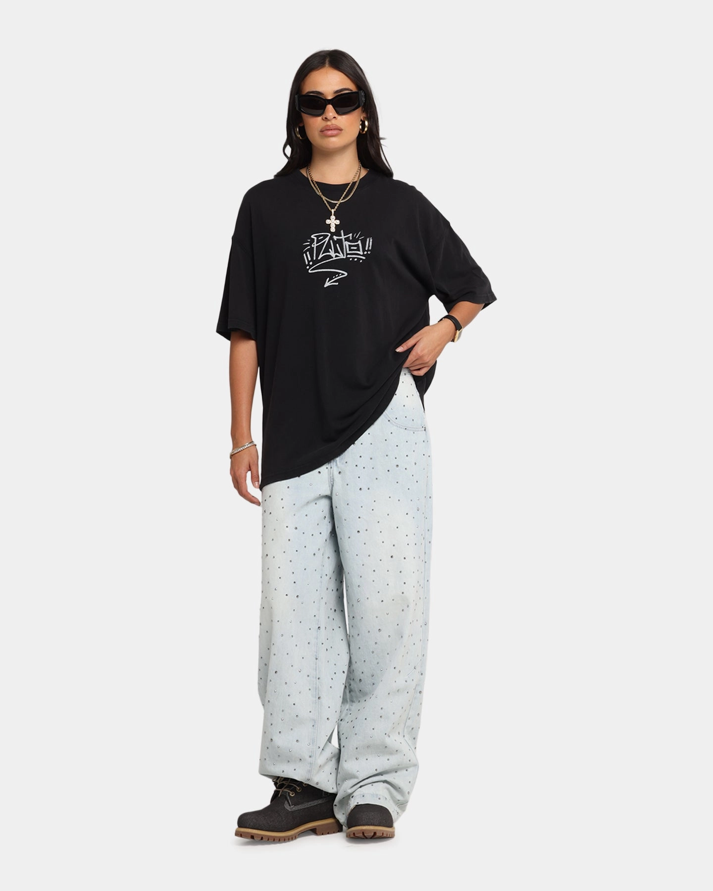 Simple yet stylish American Thrift Disney Pluto T-Shirt Black