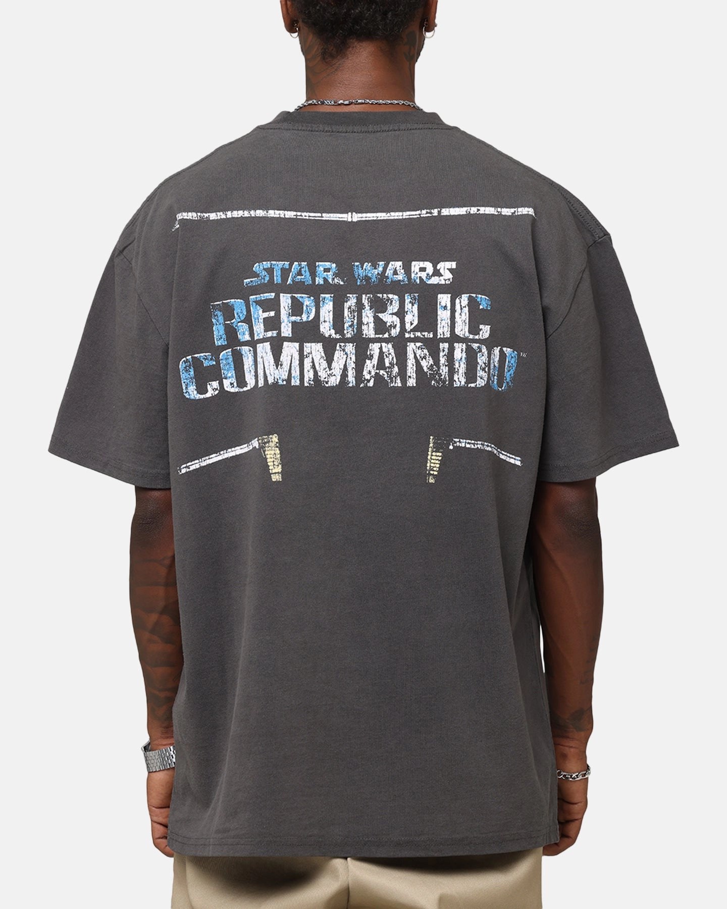 coordinate with other items American Thrift Star Wars Battlefront Republic Commando Heavy T-Shirt Black Wash