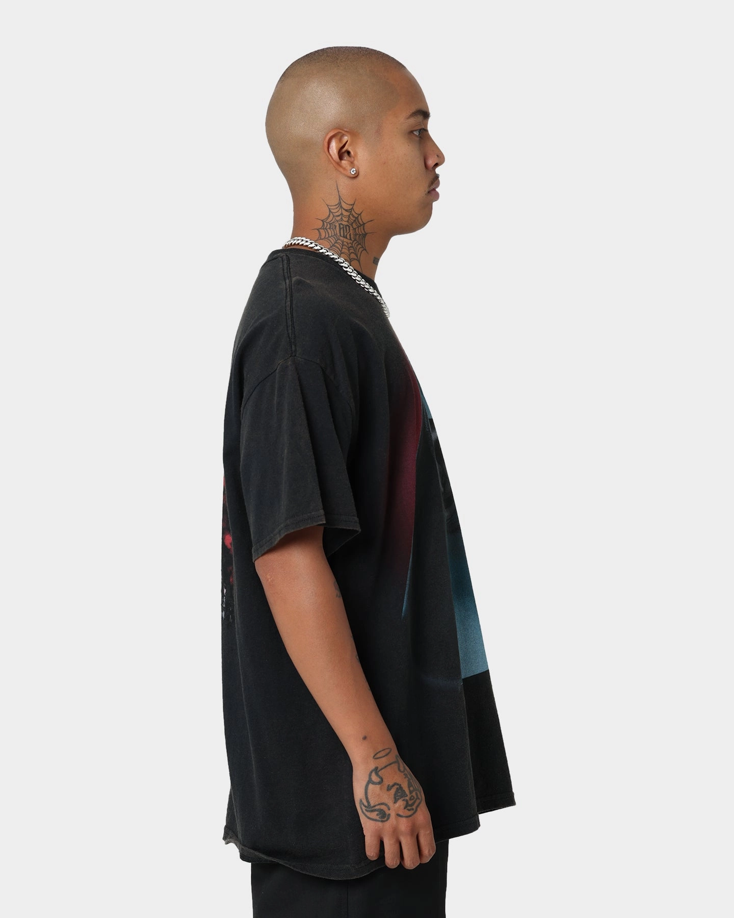 Gym clothing American Thrift The Nun Vintage T-Shirt Black Wash